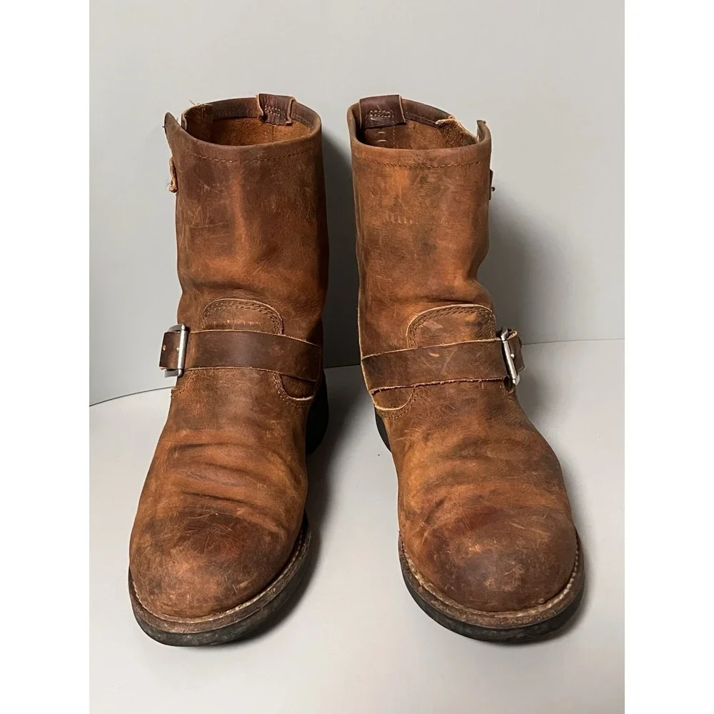 Red Wing 3356 Short Engineer Cooper Rough & Tough Boots Women US 7.5 38- USA